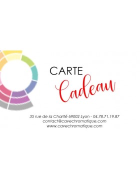 Carte cadeau dégustation...