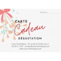 Carte cadeau dégustation...