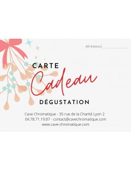 Carte cadeau dégustation...