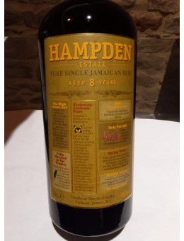 Rhum HAMPDEN 8 ANS