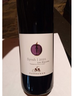 SYRAH - LES GRAINS - MARRENON