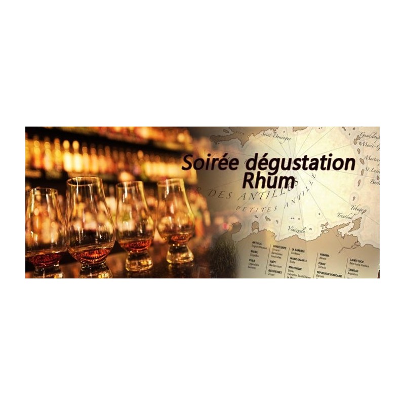 Soirée dégustation rhum 17 septembre 2019